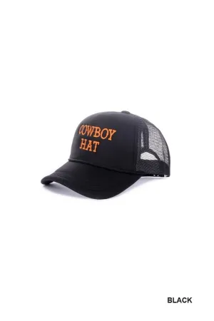 Black cowboy hat