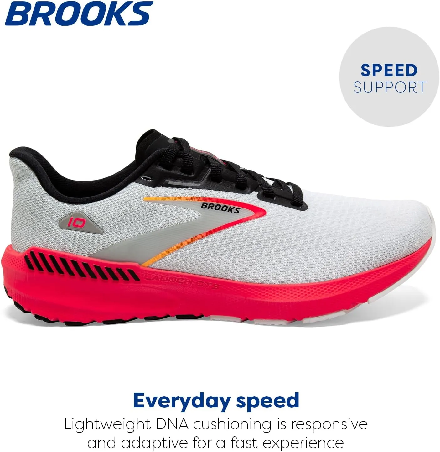Brooks Womens Launch GTS 10 Supportive Running Shoe