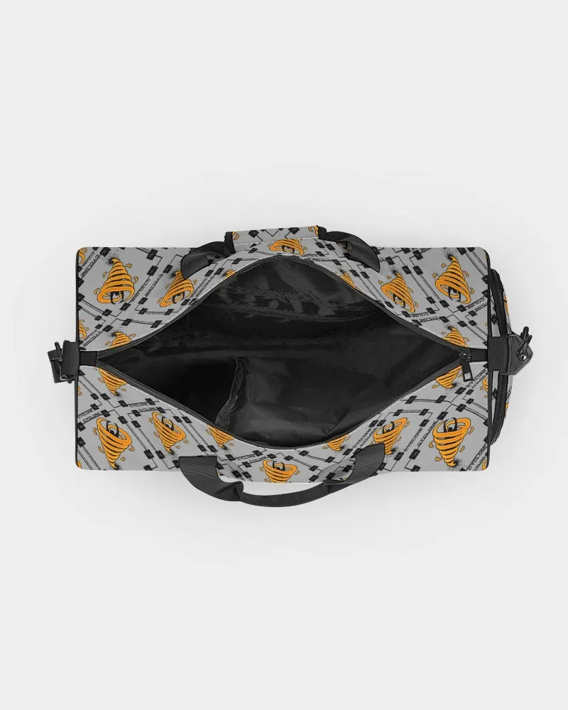 Cyclone Gray- Diamond Pattern 2023 - theagencyheadquarters Sports Duffle Bag