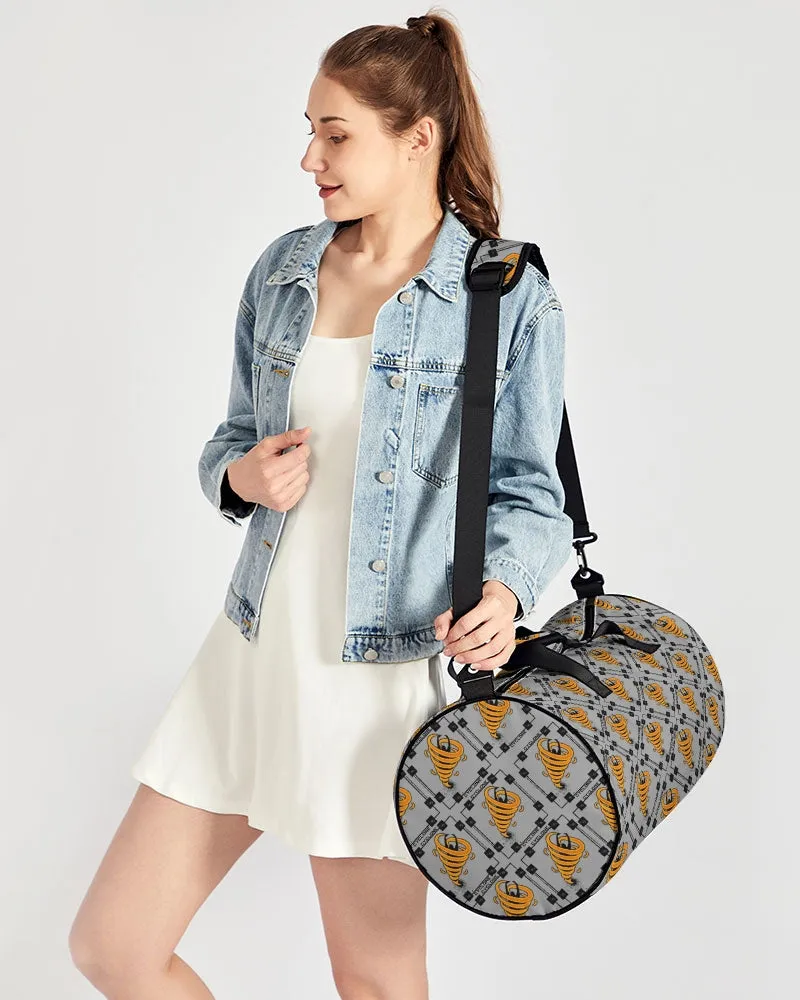 Cyclone Gray- Diamond Pattern 2023 - theagencyheadquarters Sports Duffle Bag