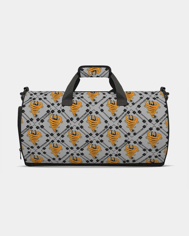 Cyclone Gray- Diamond Pattern 2023 - theagencyheadquarters Sports Duffle Bag
