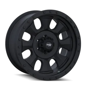 DIRTY LIFE 9300-2136MB IRONMAN (9300) MATTE BLACK/BLACK BEADLOCK 20X10 6-135 -19MM 87MM