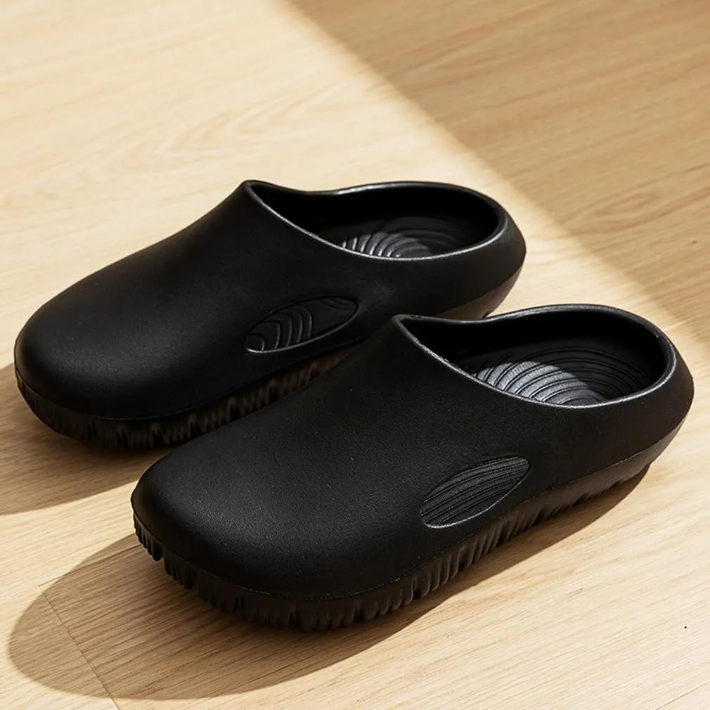 Garden Clogs for Women and Men, Arch Support Work Shoes Comfort Non-Slip Waterproof Mules Nurse Sandals, Slip-on Outdoor Beach Slippers Unisex Adult Classic Closed Toe Slides