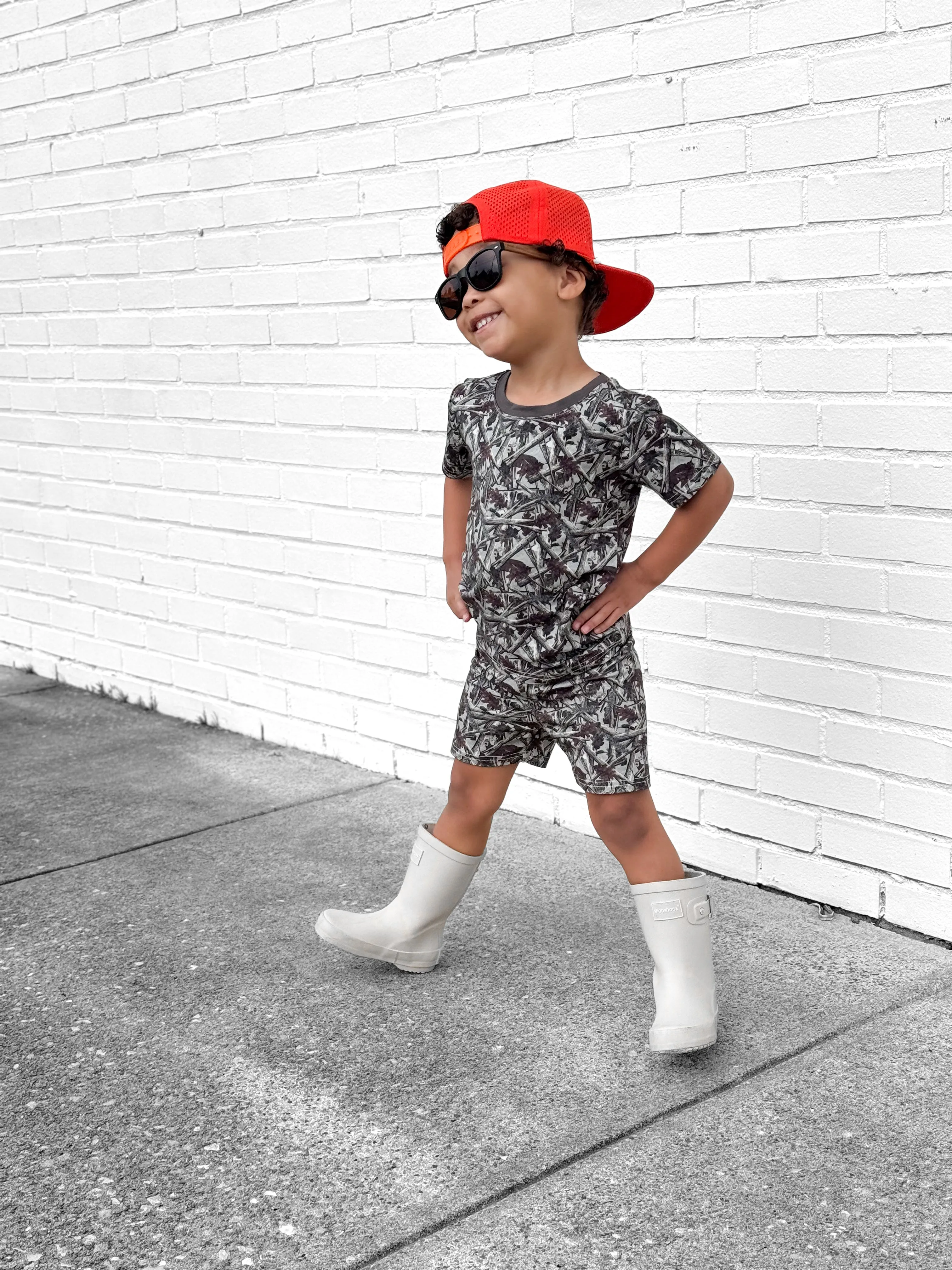 Hidden 2 Piece Shorts Set