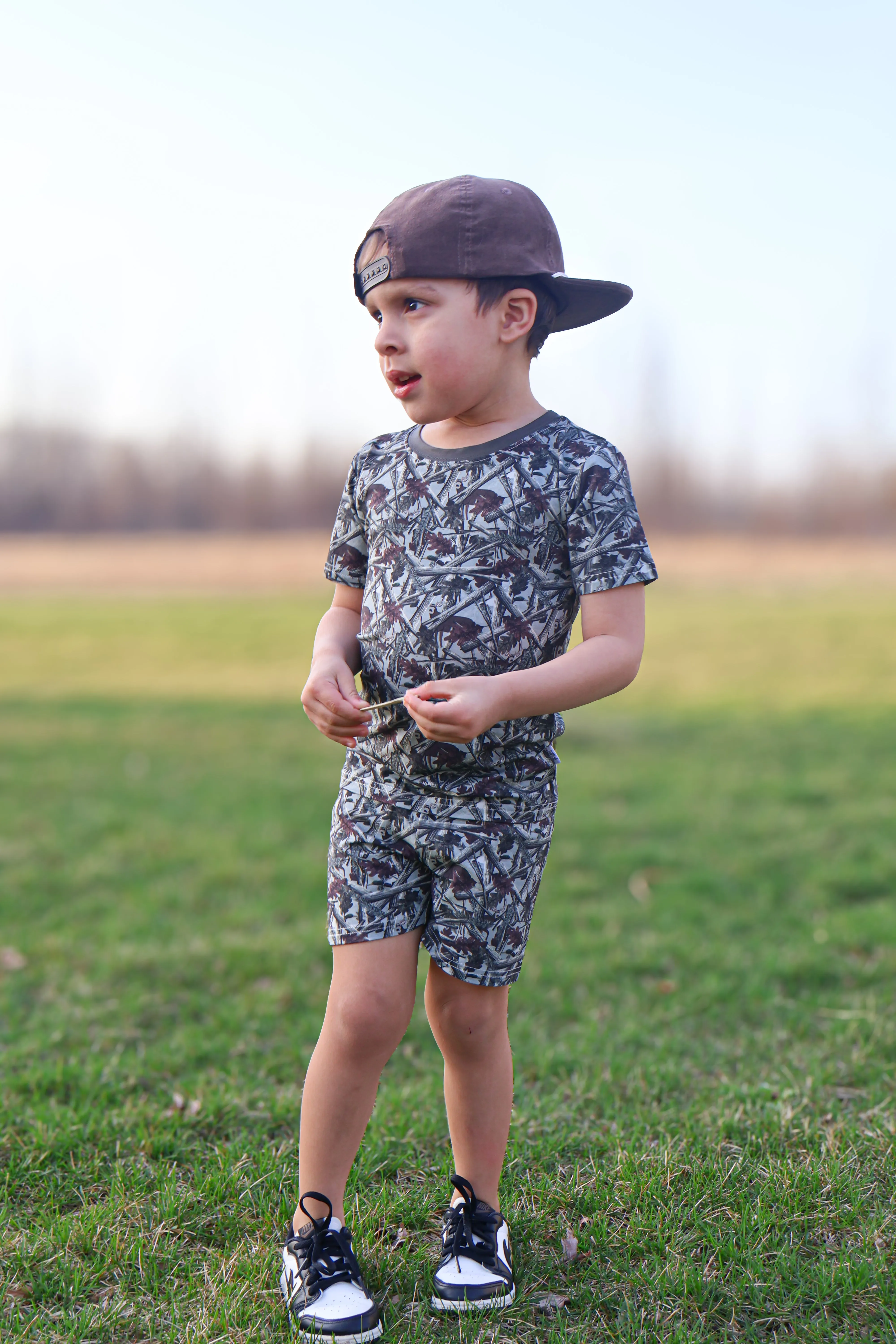 Hidden 2 Piece Shorts Set