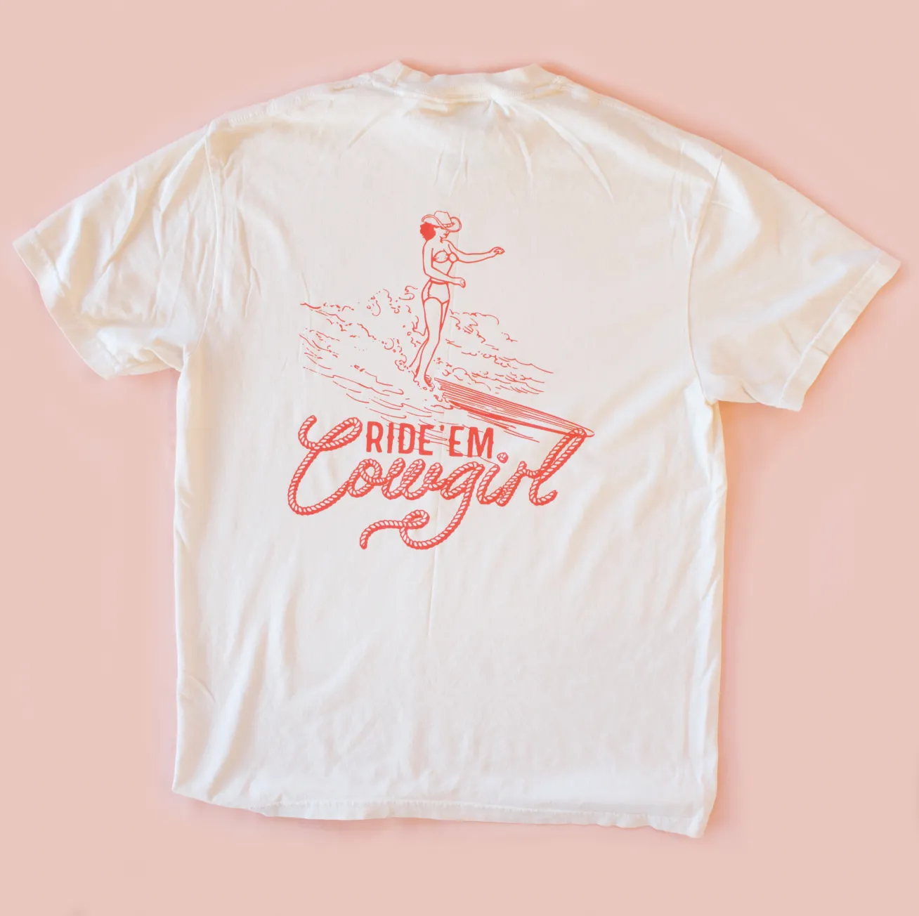 Kids Ride 'Em Cowgirl Tee