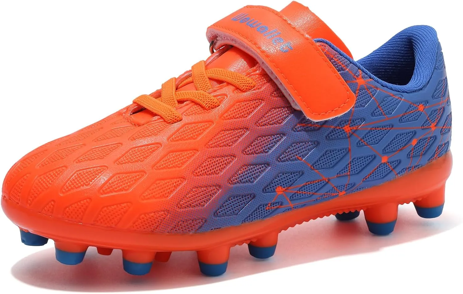 Kids Soccer Cleats Boys Girls Athletic Football Shoes for Unisex