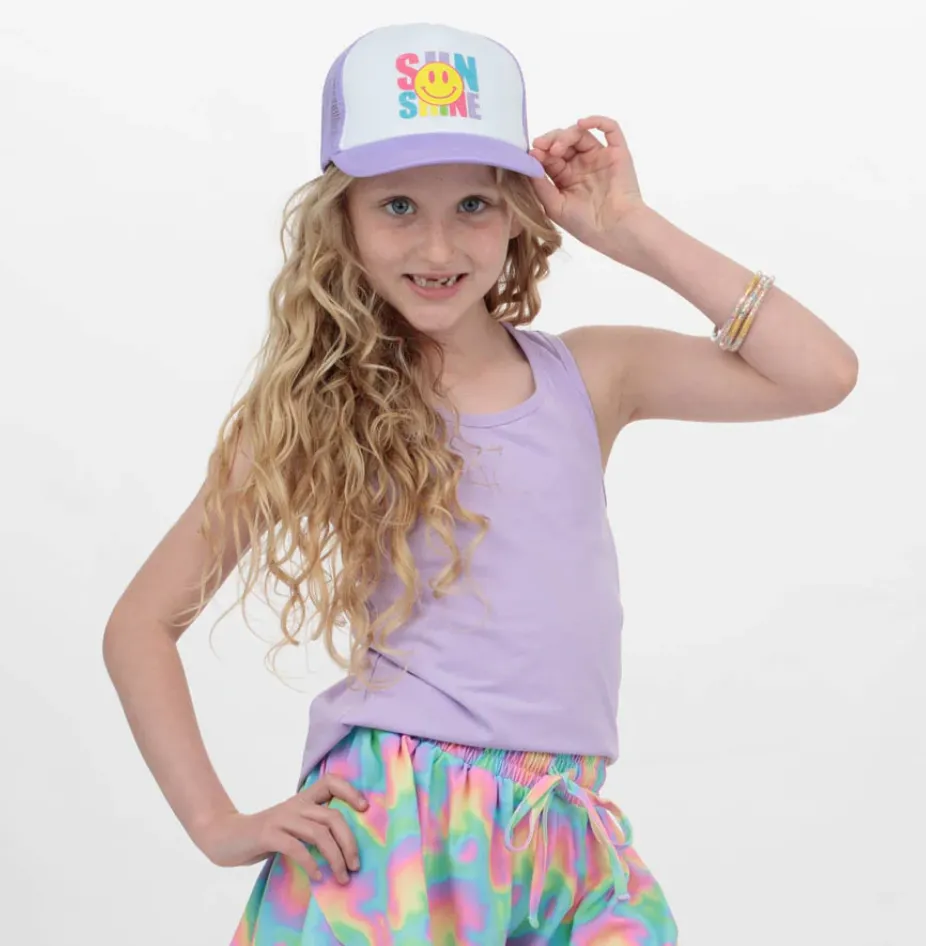 Lavender Trucker Hat | Sun Shine