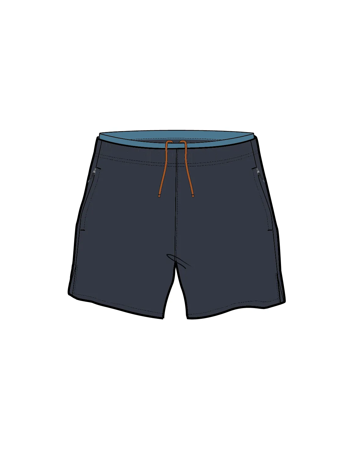 Sandune Trail Short - Charcoal